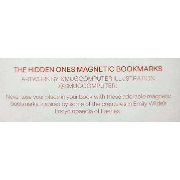 Illumicrate The Hidden Ones Of Ljosland Magnetic Bookmark Set By Smugcomputer - Picture 2 of 7